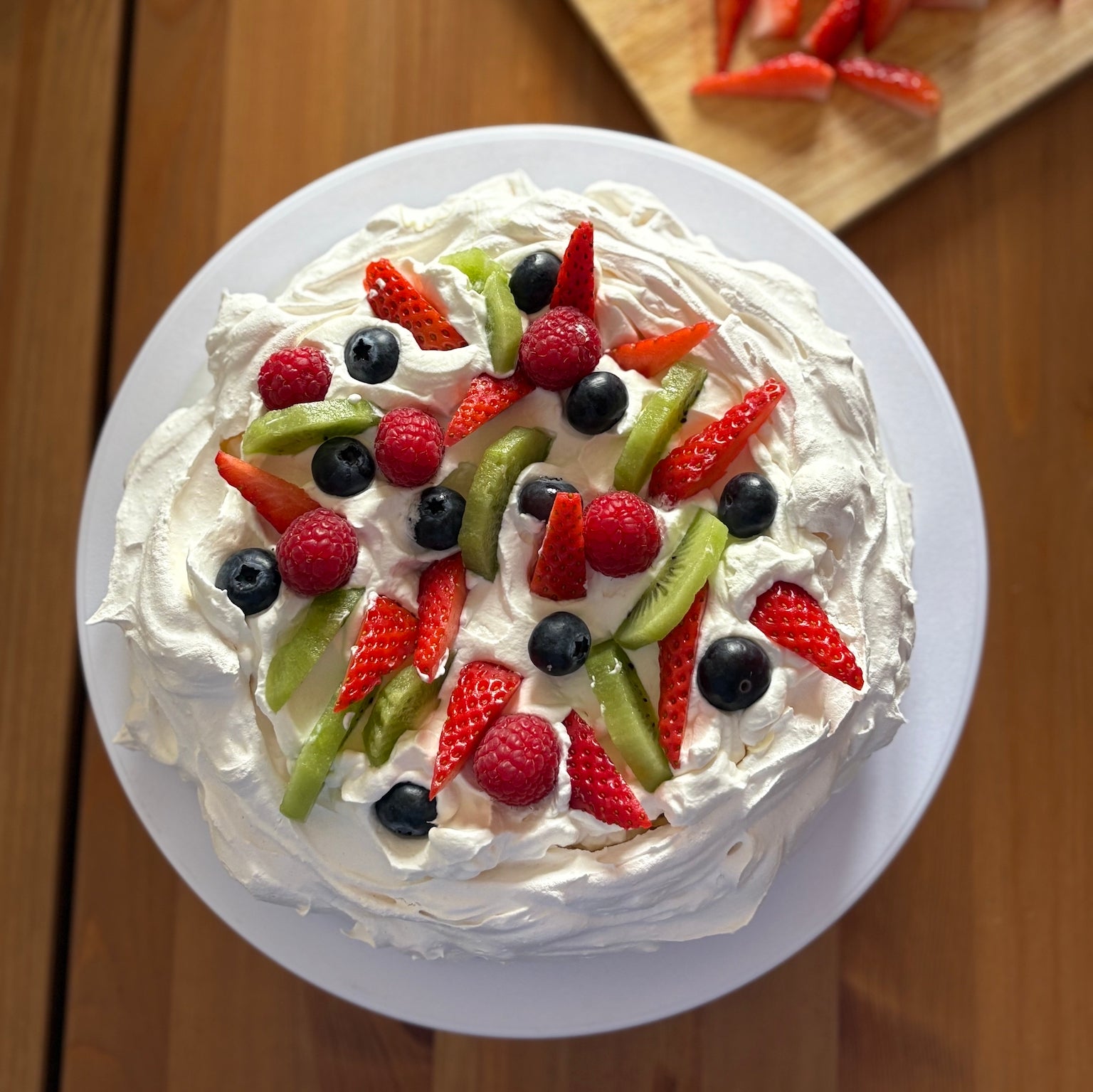 Pavlova sin gluten con merengue y nata – pedido online con entrega a domicilio Madrid